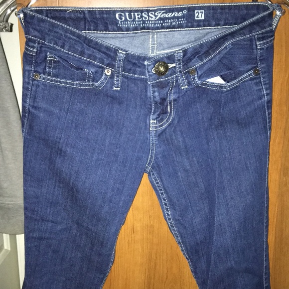 Female Guess jeans Dark blue size27 - Picture 5 of 6